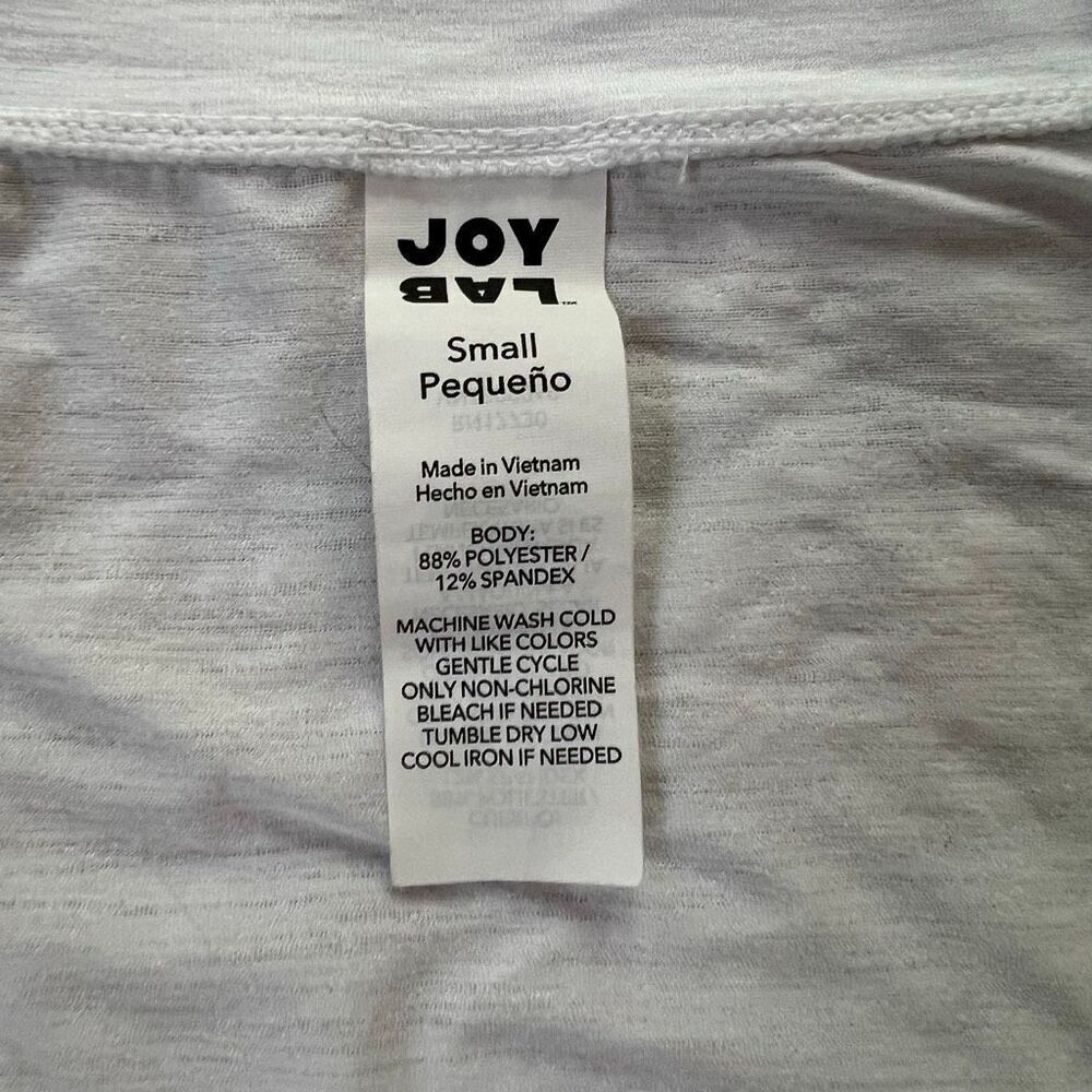 Women’s White JoyLab Oversized Athletic Tee - Picture 2 of 5